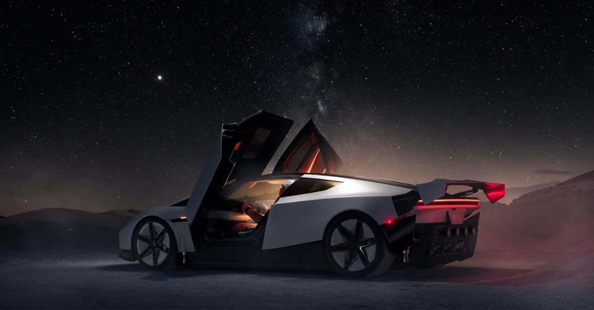 Tesla Roadster Side View