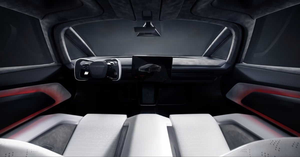 Tesla Roadster Interior View