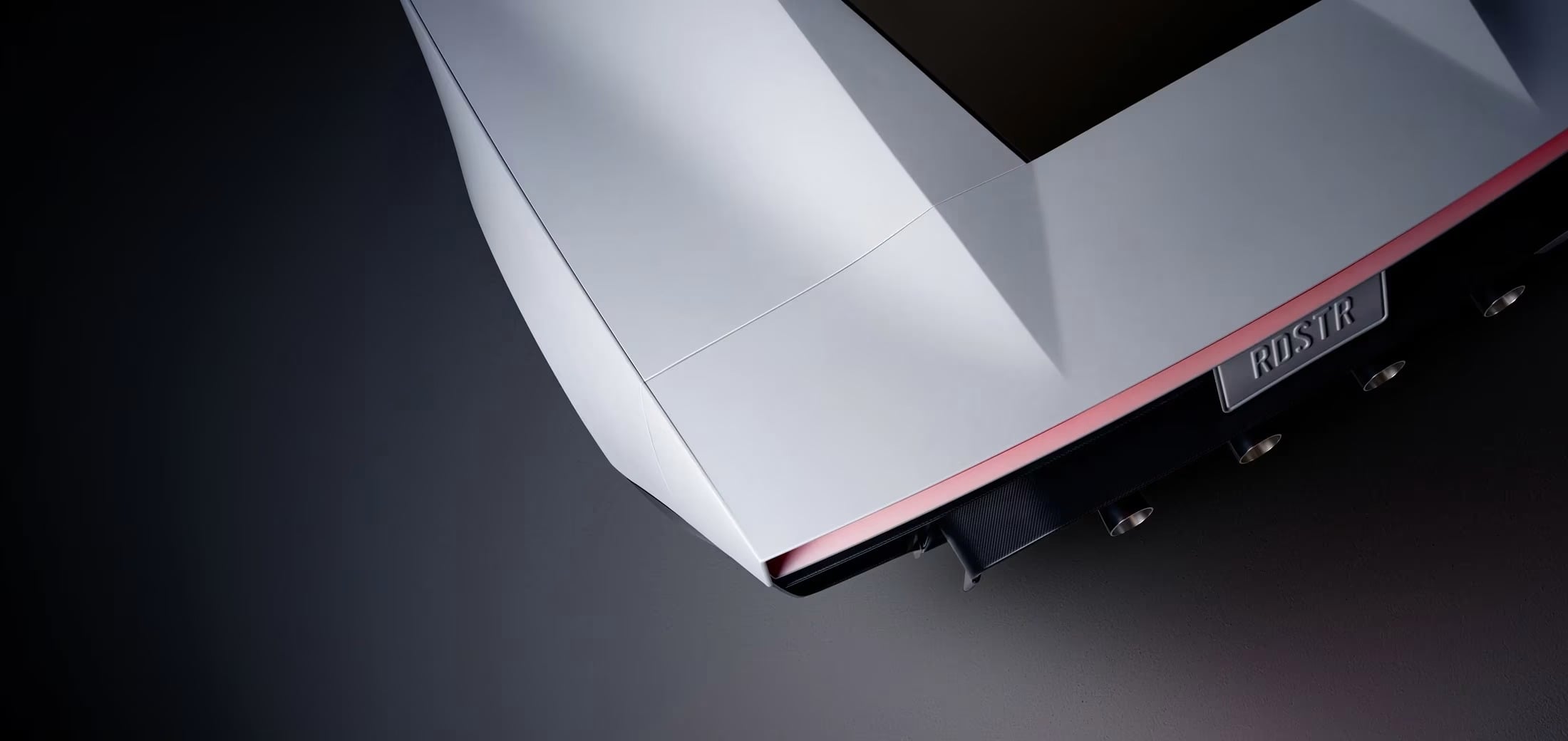 Tesla Roadster Back View