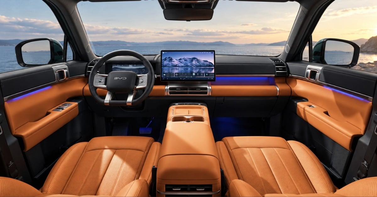 BYD Ti 7 Interior View 