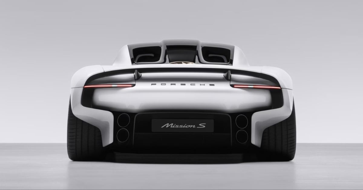 Porsche Mission S Back View