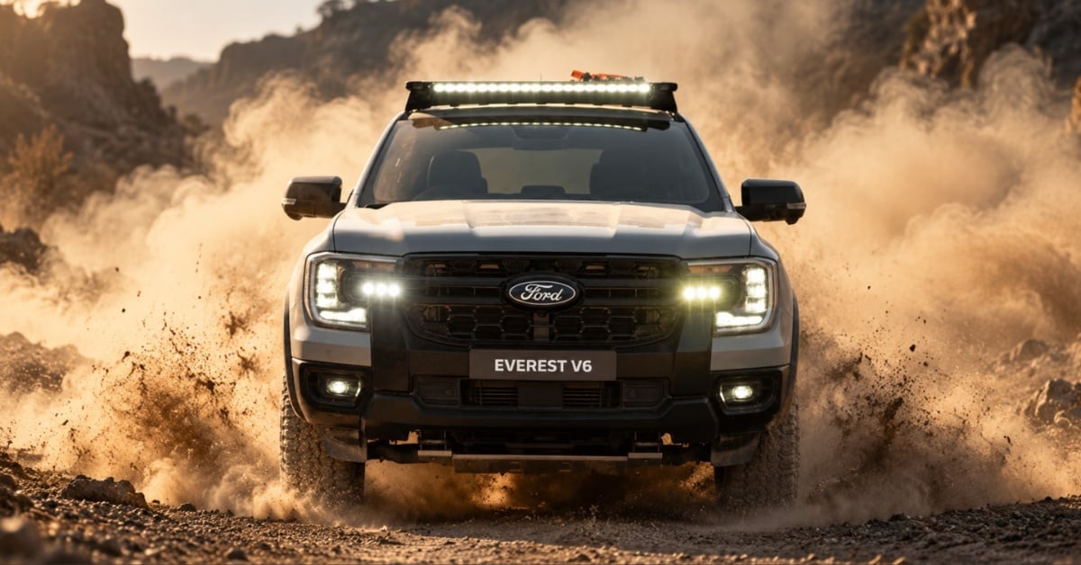 Ford Everest Headlight