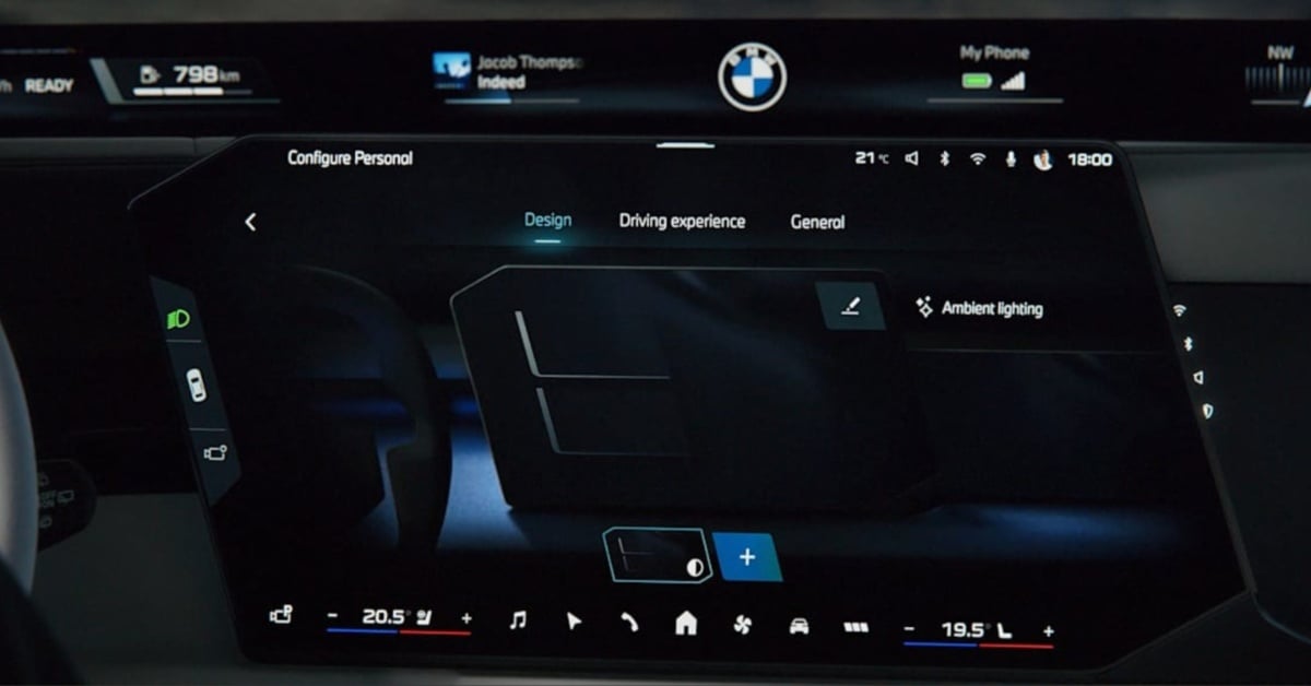 BMW 7 Series Display