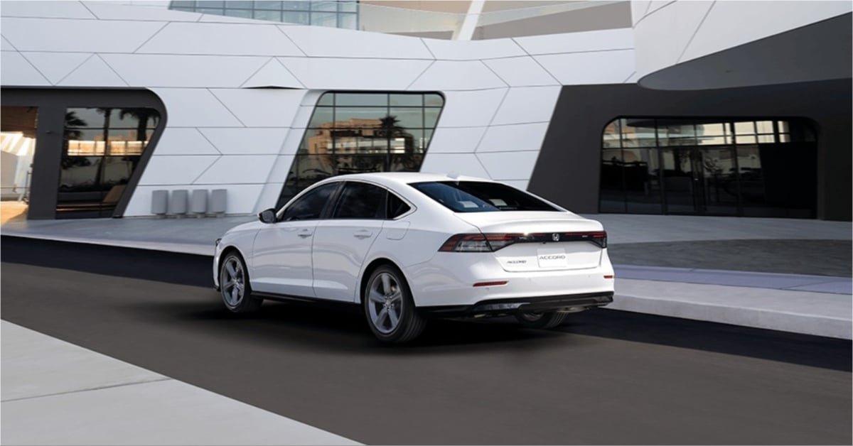 Honda Accord Back View